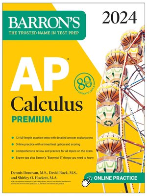 cover image of AP Calculus Premium, 2024